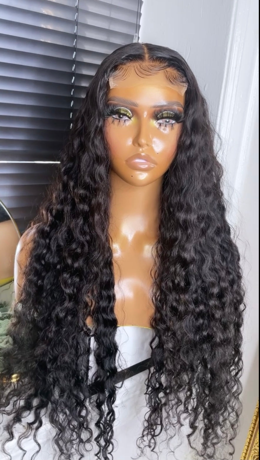 4*4 water wave closure wig( Pre-order only)