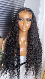 Load image into Gallery viewer, 4*4 water wave closure wig( Pre-order only)
